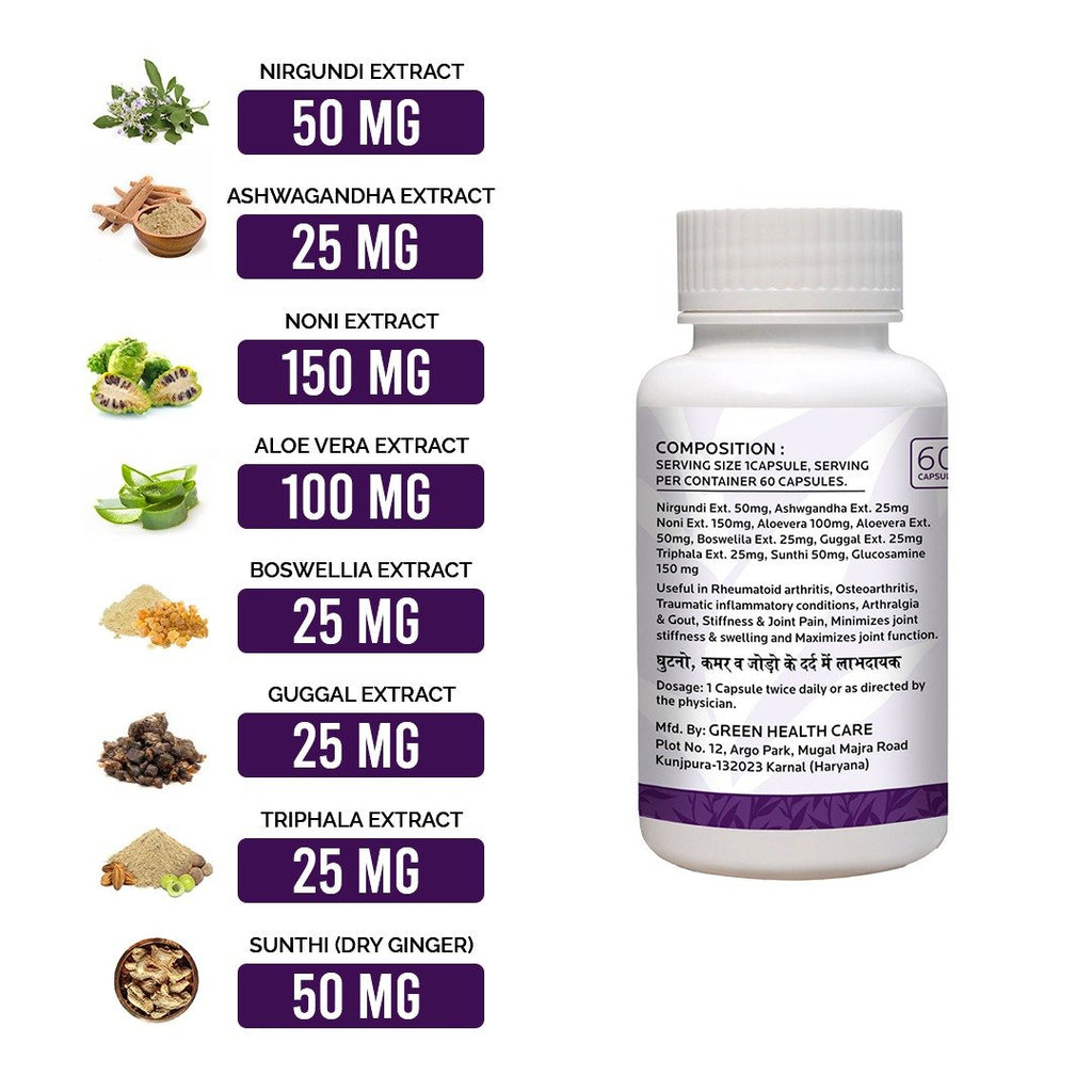 Dr. Joint Capsules – Ayurvedic Joint Pain & Mobility Support