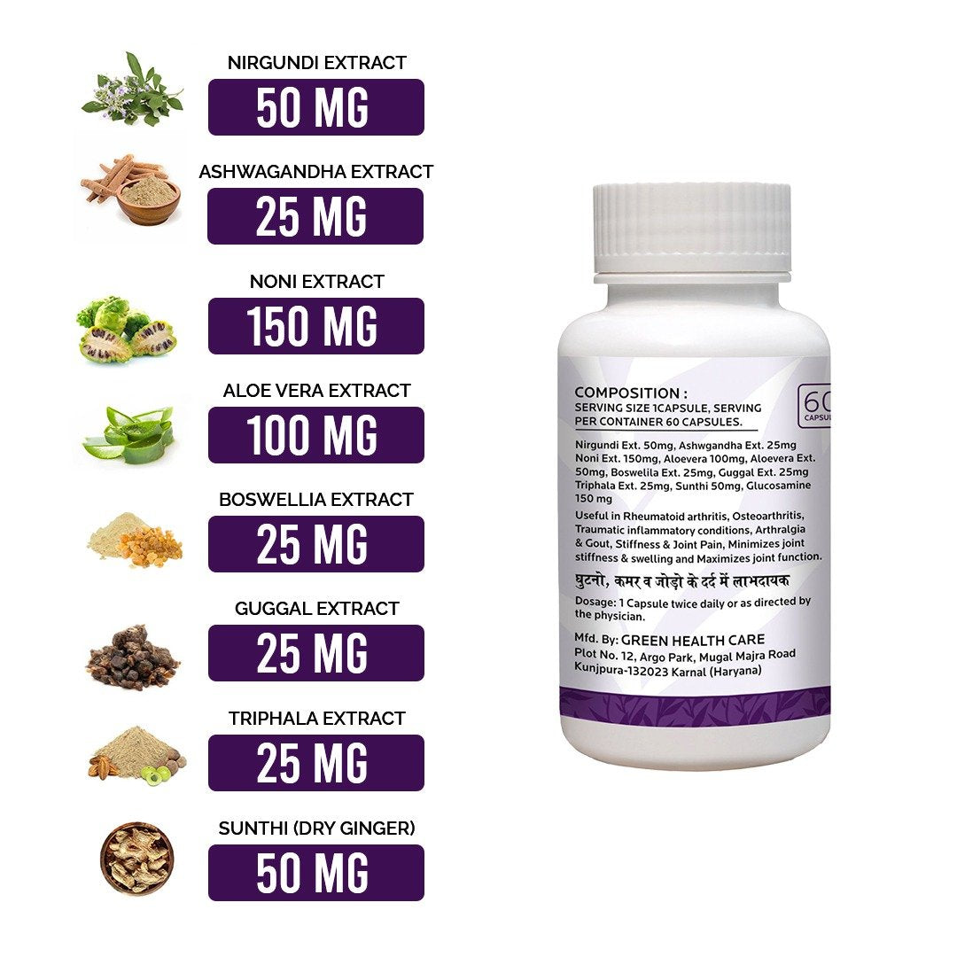 Dr. Joint Capsules – Ayurvedic Joint Pain & Mobility Support