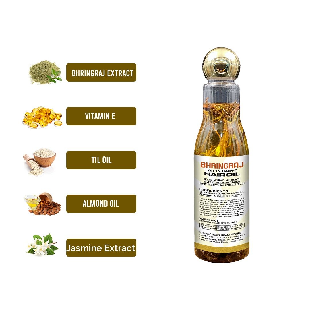 BHRINGRAJ HAIR OIL 200 ML